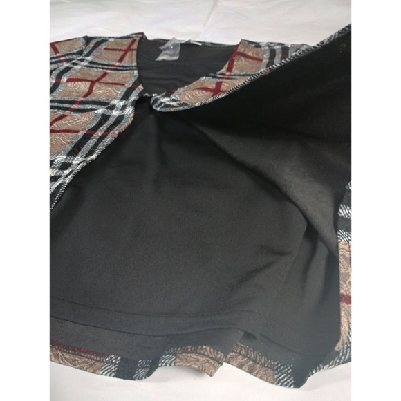 Serengeti Women Sz 1X Elegant Floral Roses Embossed Glitter Overlay Top - Picture 4 of 16